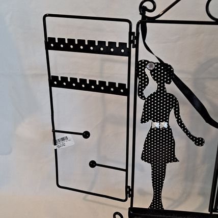 Claire's METAL JEWELRY HOLDER Hanger Stand Rack Earring Display Necklace