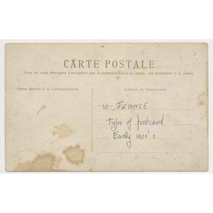 Bonne annee Chérèse France Holly Red Berries early 20th C. art PC