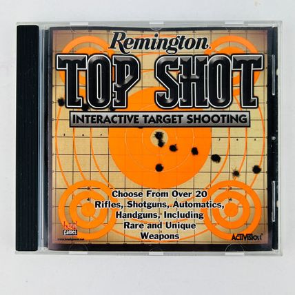 Remington Top Shot Interactive Target Shooting PC CD Game Software