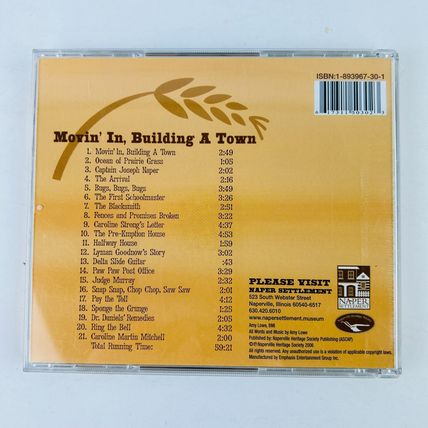 The Story of Naperville - Movin' In Building a Town Amy Lowe CD
