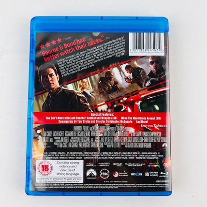 Jack Reacher Blu-ray Robert Duvall, Rosamund Pike, Tom Cruise UK Edition