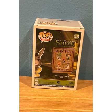 Funko Pop! Movies - Donkey #1598 Facsimile Laser Autographed (Box & Protector)