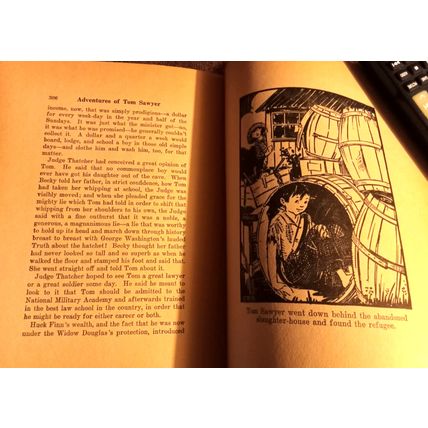 Childrens Book The Adventure Of Tom Sawyer By Samuel L. Clemens 1931 Great Shape