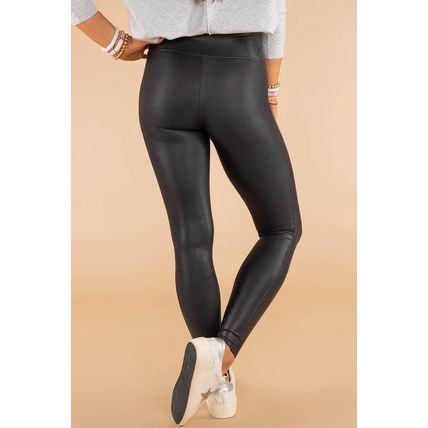 Black Faux Leather Skinny Leggings