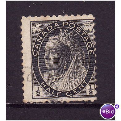 Canada 1898 SG 150 1/2c Grey Black Fine used