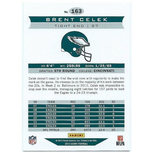 2013 Score - #163 - Brent Celek