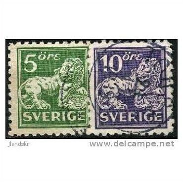 1920/1936 Michel 175B+177B - fine used (o)