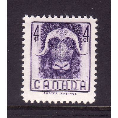 CANADA 1955 4c MUSK OX SG 478 U/M MINT #2