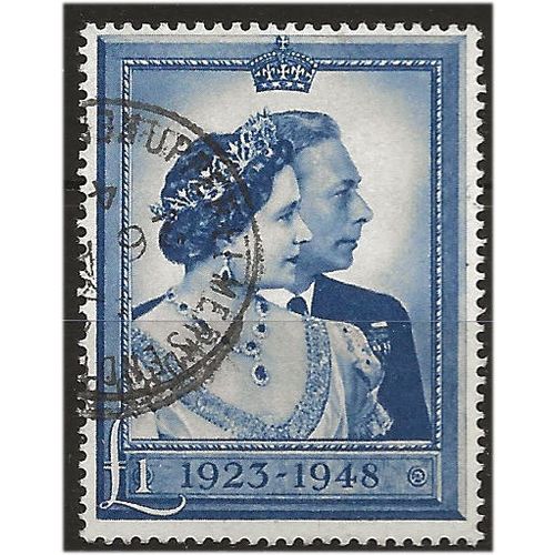 1948 SG494 £1 Royal Silver Wedding Fine Used .. .