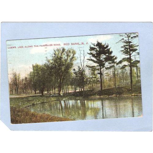 New Jersey Red Bank Loews Lake Along The Fairhaven Road~2023