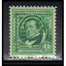 859 1c Washington Irving Fine Plus MNH KA2201