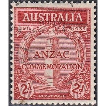 AUSTRALIA, 1935 2d ANZAC, SG 154 (Scott 150), good used