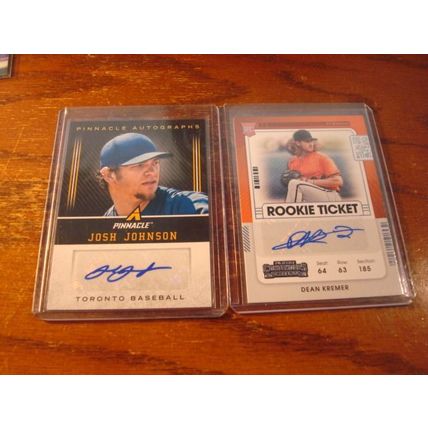 2009-2021, 7-Autographed Baseball Cards, Rc's/Colors/Variations, Check Scans