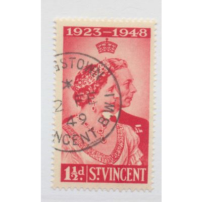 St. Vincent Stamp Scott #154, Used