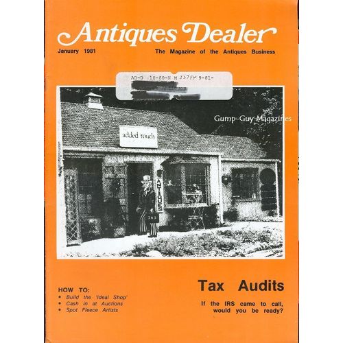 Antiques Dealer magazine Jan 1981 Military Medals Spot Stolen Items