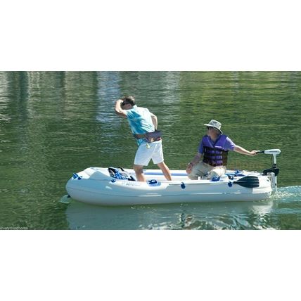 Sea Eagle SE9 Fisherman’s Dream Pkg Inflatable Motor Mount Boat - Free Shipping!