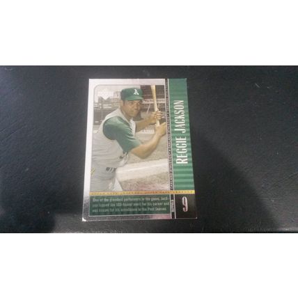 2000 Upper Deck Legends Card # 006 Reggie Jackson Ex (5) Oakland Athletics