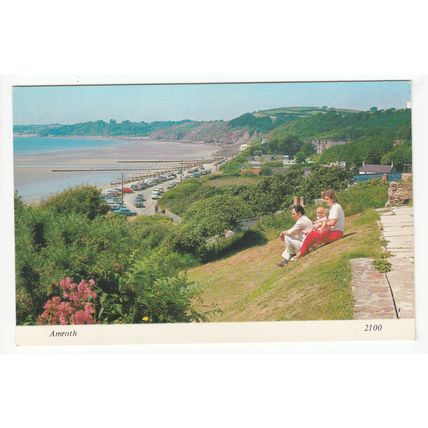 Amroth Postcard Pembrokeshire 2100