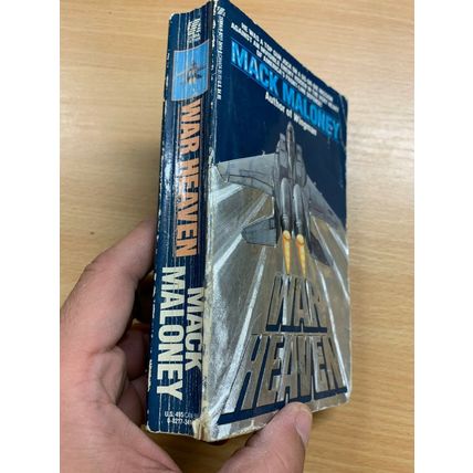 1991 MACK MALONEY "WAR HEAVEN" WAR FICTION USA PAPERBACK BOOK (P3)