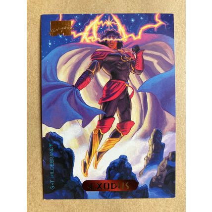 Marvel Masterpieces 1994 Base trading Card # 36 Exodus (B) Fleer