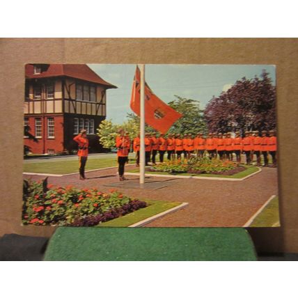 A TROOP OF ROYAL CANADIAN MOUNTED POLICE unused postcard. =