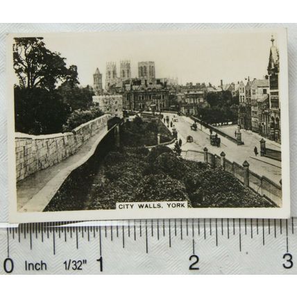 1936 Senior Service Sights of Britain No. 9 City Walls, York