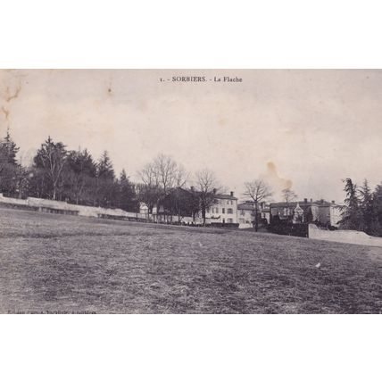 Sorbieres Haute Alpes France Old Postcard