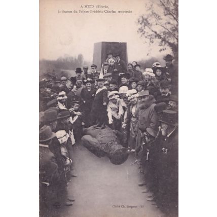 Metz Frederic Charles Statue Antique French Postcard