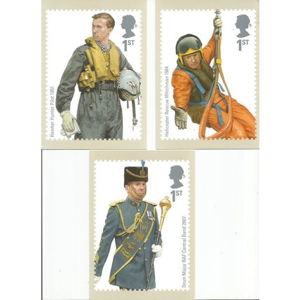 GB PHQ Cards 2008 Military Uniforms (2nd Series) RAF PHQ Cards Unused (No 314)
