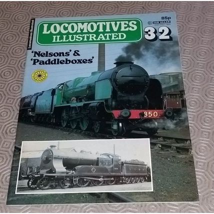 Locomotives Illustrated 32 Nelsons & Paddleboxes (Very Good) M4