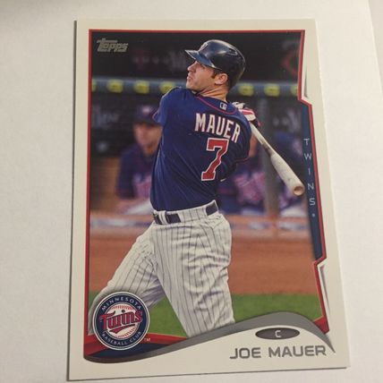Mixed Minnesota Twins MVP Joe Mauer MLB Trading Cards