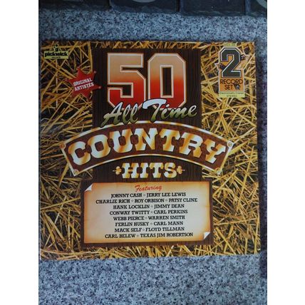 Various – 50 All Time Country Hits (50DA300) (Double LP)