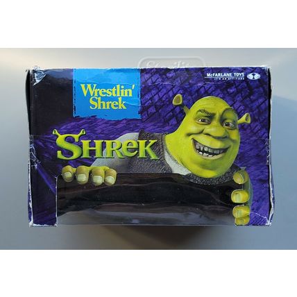 wwe wwf ljn classic superstars 6" shrek wrestling showdown figure