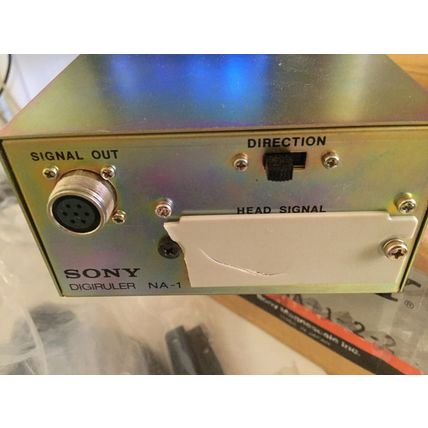 SONY DIGIRULER NA-1-2,NA-1,100-120VAC 50/60HZ NA-1-2-100-120AC,Sony Na-1-2-2,Fb