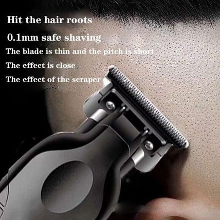 KEMEI Mens Hair Clippers Trimmers 0mm T-Blade Bald Head Beard Trimmer KM-2299
