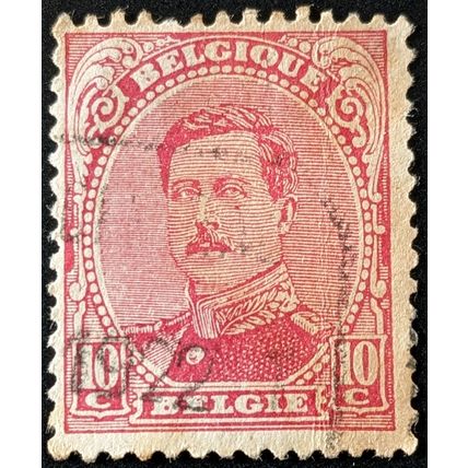 STAMP Belgium SG173 1915 10c King Albert I Used