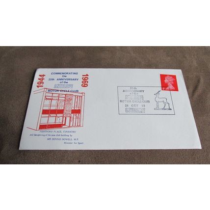 1969 GB Cover - Antelope Motor Cycle Club, Coventry 25th Anniversary