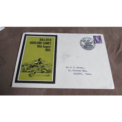 1965 GB Cover - Highland Games, Ballater Aberdeenshire