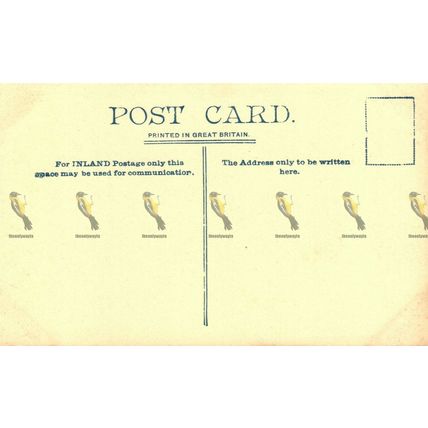 Chatsworth House, Derbys, Valentines Series, Postcard