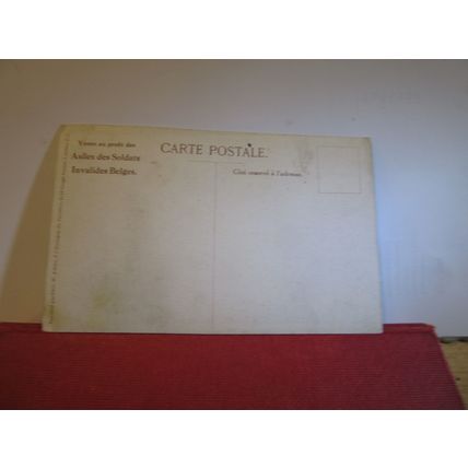 WW1, CHARLEROI, 1914 by P. Paulus, BELGIUM unused postcard art=
