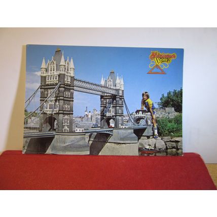 TOWER BRIDGE, MINIATURE WORLD, NIAGARA FALLS, ONTARIO, CANADA unused postcard =