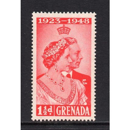 Grenada - 1948 - 1½d Royal Silver Wedding (sg166) Mint Hinged