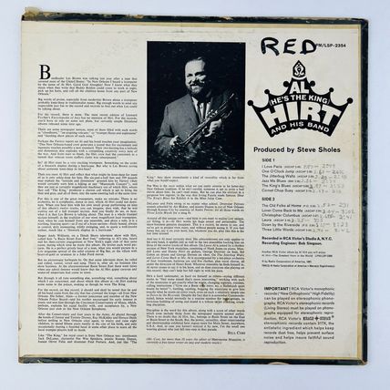 Al Hirt – Al "He's The King" Hirt & His Band Vinyl LP Record Album MONO LPM-2354