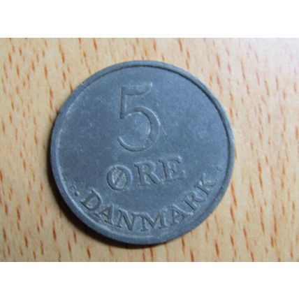 Denmark 1959 5 Ore Coin