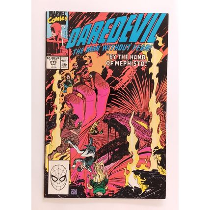 Daredevil #276 #277 #278 #279 (4 comic run) 1990 Marvel (various grades)