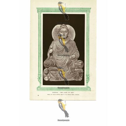Buddha, Light Of Asia, Berlin Royal Museum, Book Illustration (Print), c1907