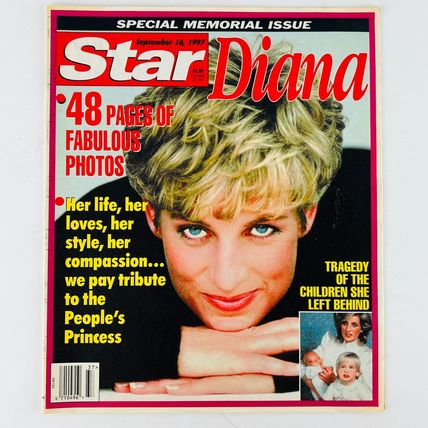 Princess Diana Magazine Collection Lot (People Star Enquirer)