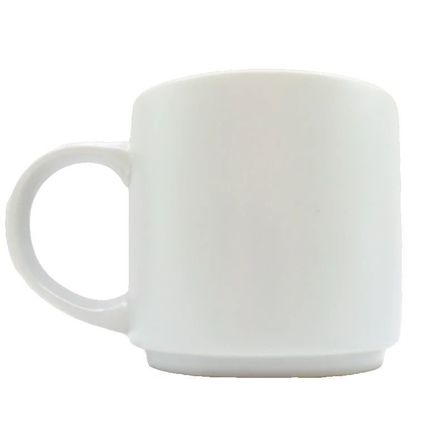 Smile Grey Mug Ceramic 8.5 CM Microwave & Dishwasher Safe Gift Tableware