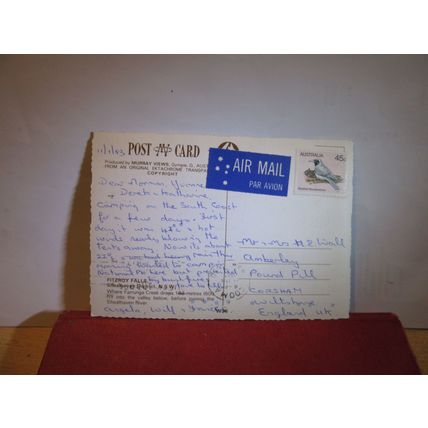 FITZROY FALLS, SHOALHAVEN DISTRICT, N.S.W. AUSTRALIA used postcard dated 1983 =