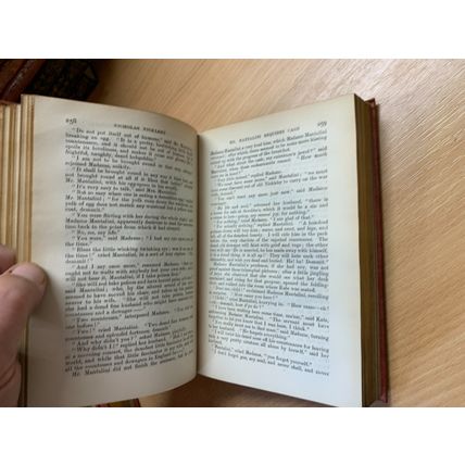 1914 CHARLES DICKENS NICHOLAS NICKLEBY FIRESIDE EDITION FICTION HB BOOK (P4)